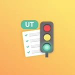 ut driver permit dmv test prep android application logo